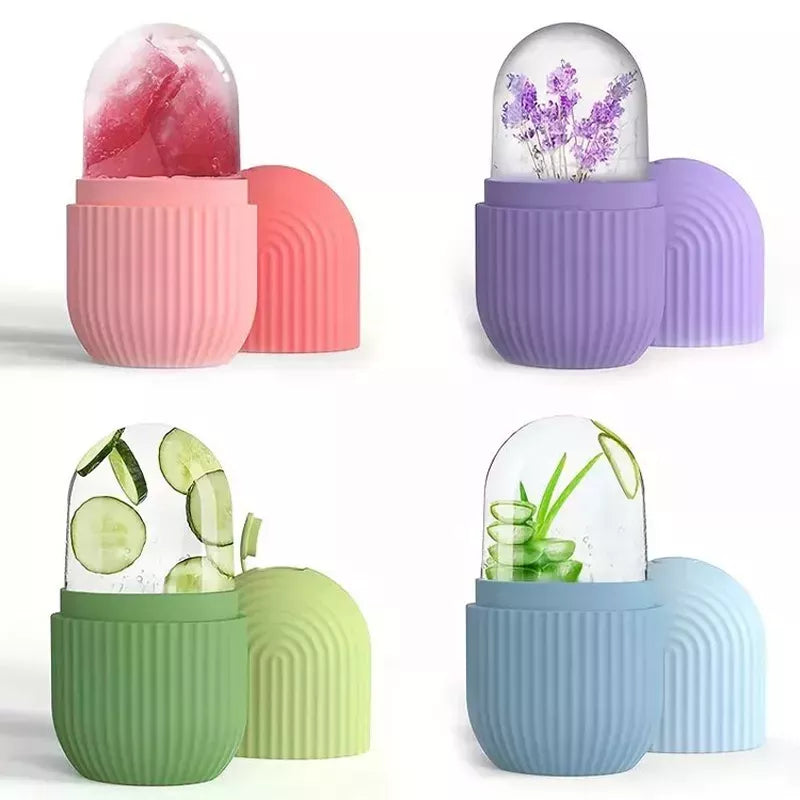 Facial Ice Roller | Reusable, Glow Boosting & Pore Minimizing Tool