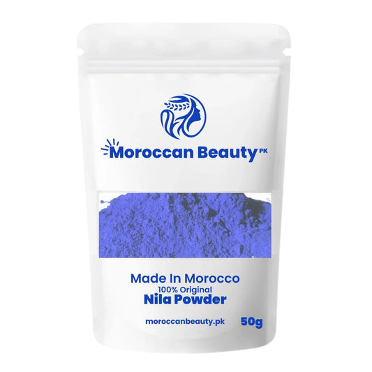 Moroccan Nila Powder 50g | Blue Nila Skin Whitening & Brightening Powder